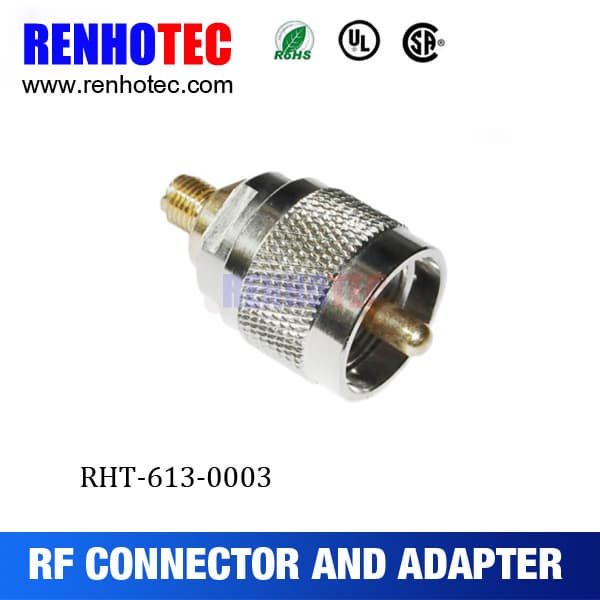New hot factor price SMA female connector to UHF Plug Adapter